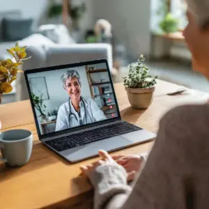Videollamada con médico general.