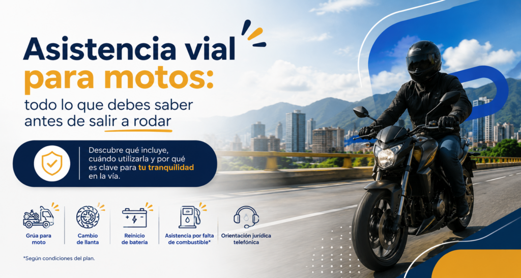 Asistencia vial para motos en Colombia - CL Tiene
